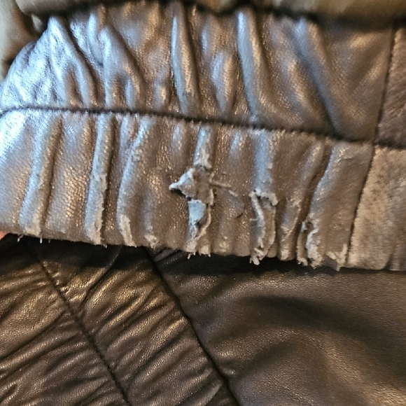 Marc New York Men's vintage Black Leather Jacket, 1980s, Lux, Sz Sm. Leather - Picture 9 of 13